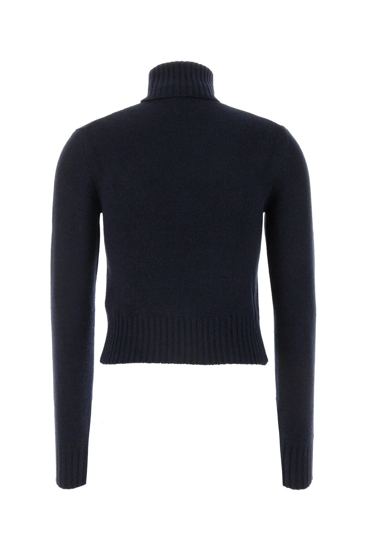 Navy blue cashmere blend sweater    