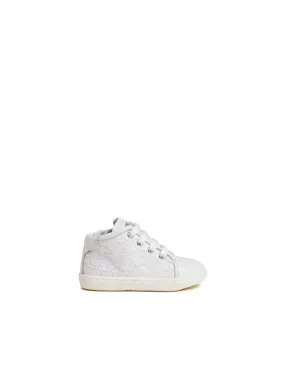 Nero Giardini junior sneakers alta bianca  