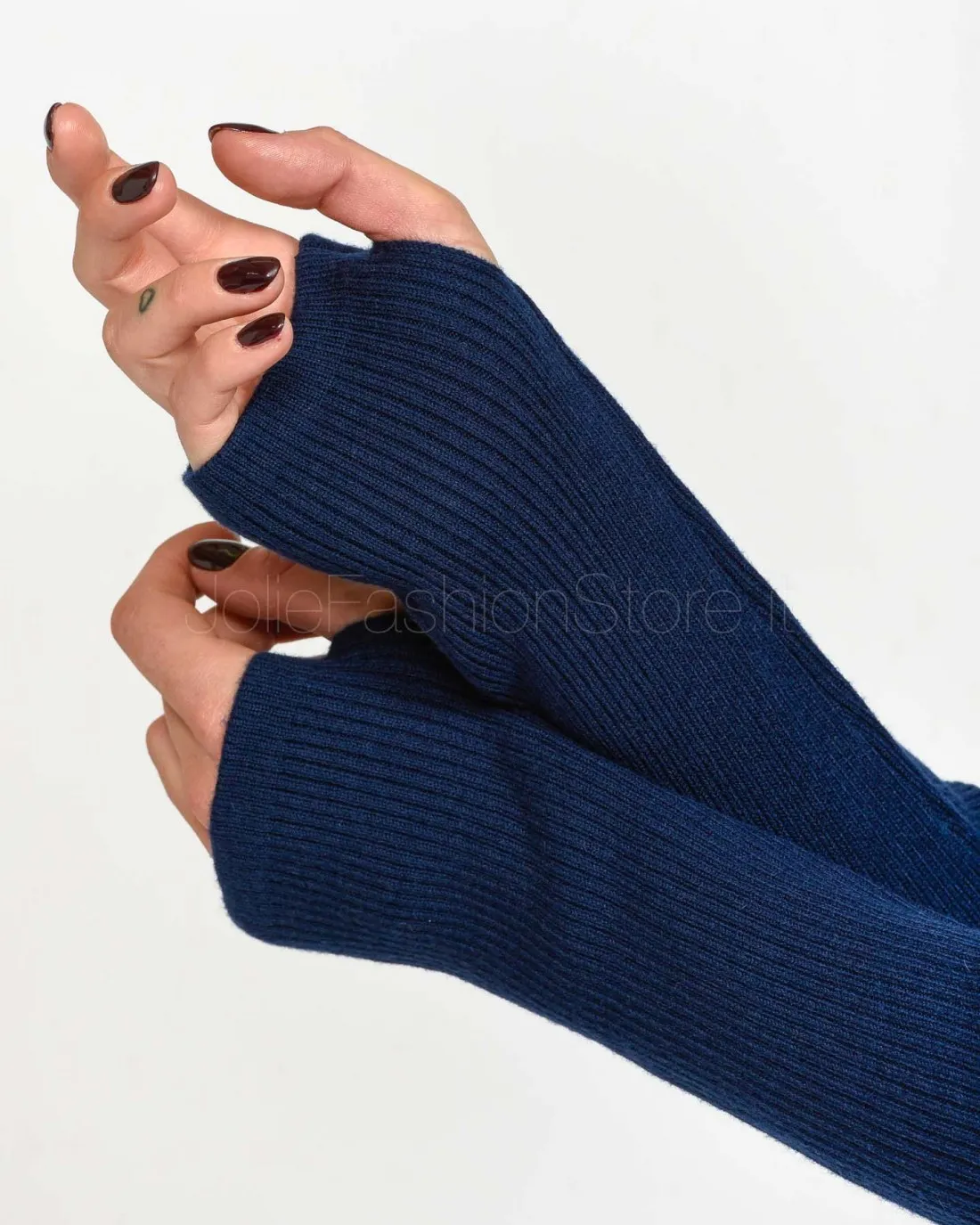 ---------------  ---------------  ---------------  ---------------  --------------Not Shy Ribbed Turtleneck Blue------