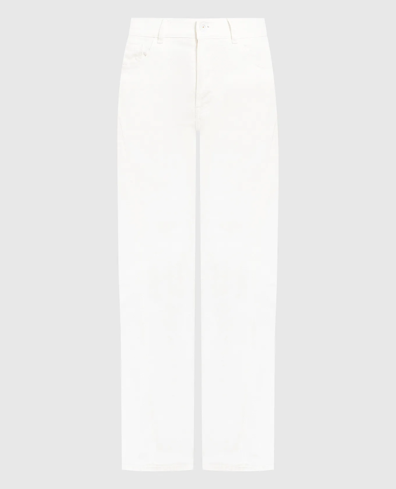 Off-White Jeans bianchi con patch logo OWYA054S23DEN002