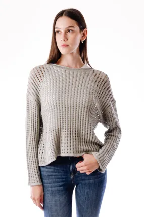 Open Knit Sweater