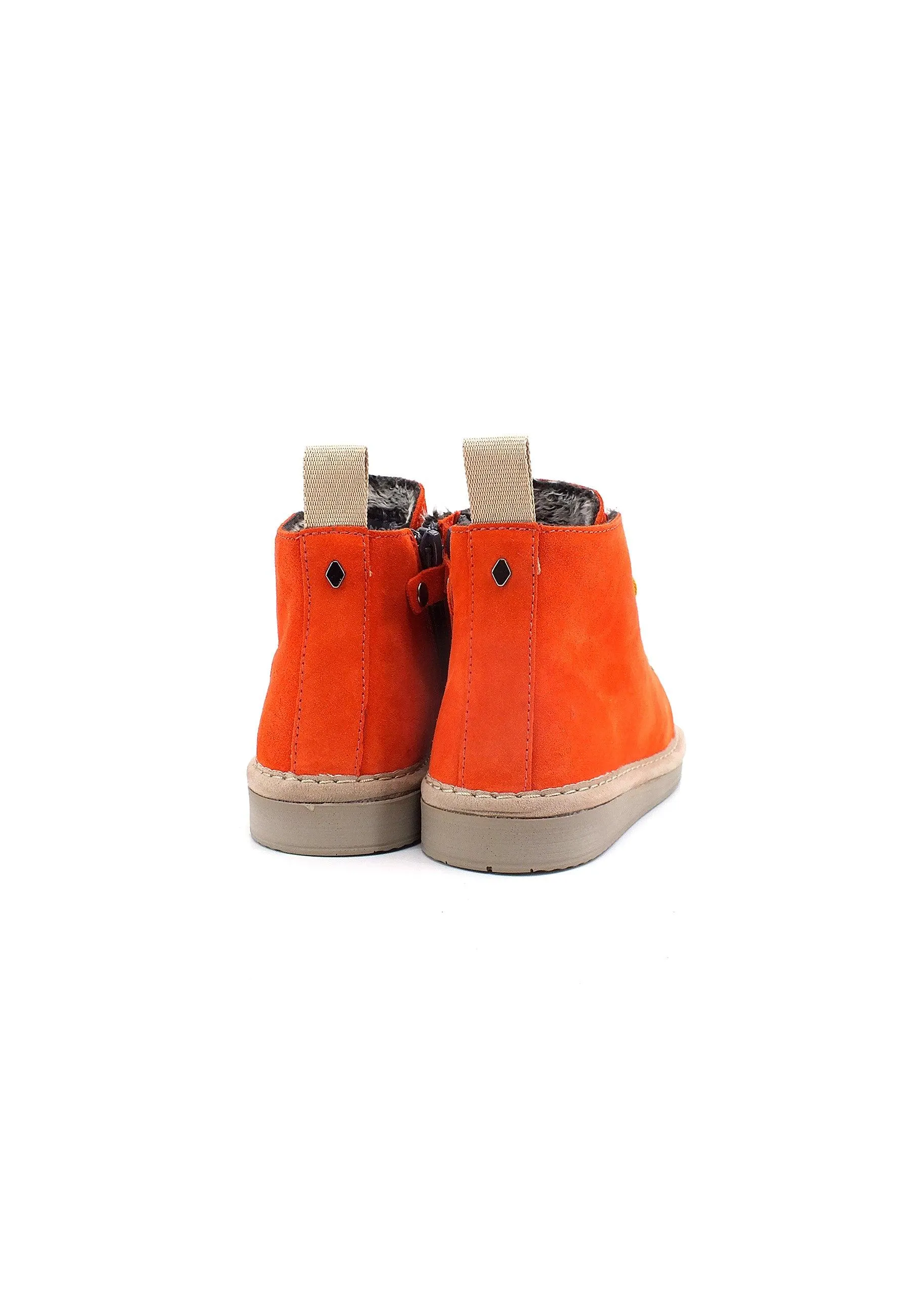 PAN CHIC Ankle Boot Sneaker Pelo Bimbo Orange Yellow P01B1400200006