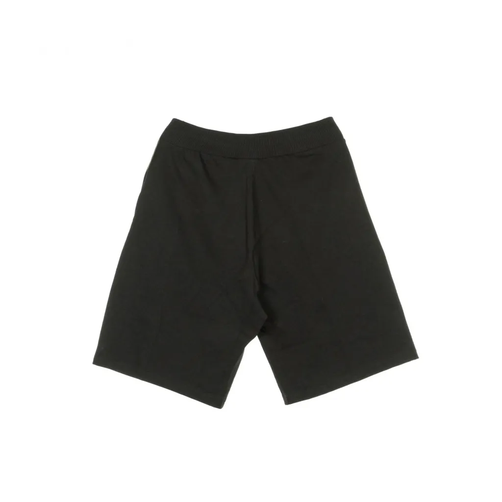 PANTALONE CORTO TUTA MLB LOGO JERSEY SHORT NEYYAN BLACK/WHITE