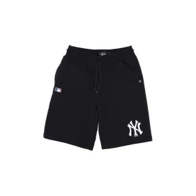 pantalone corto tuta uomo mlb helix shorts neyyan JET BLACK/WHITE