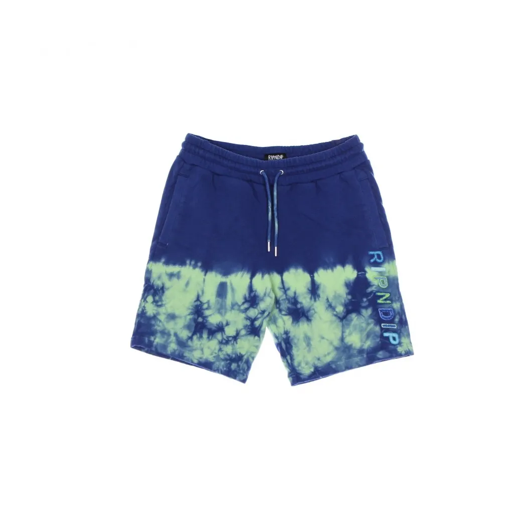 pantalone corto tuta uomo prisma sweatshorts NAVY/GREEN