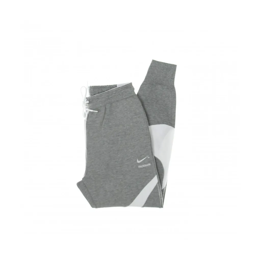 pantalone tuta leggero uomo swoosh tech fleece pant DK GREY HEATHER/WHITE/WHITE