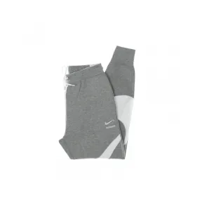 pantalone tuta leggero uomo swoosh tech fleece pant DK GREY HEATHER/WHITE/WHITE