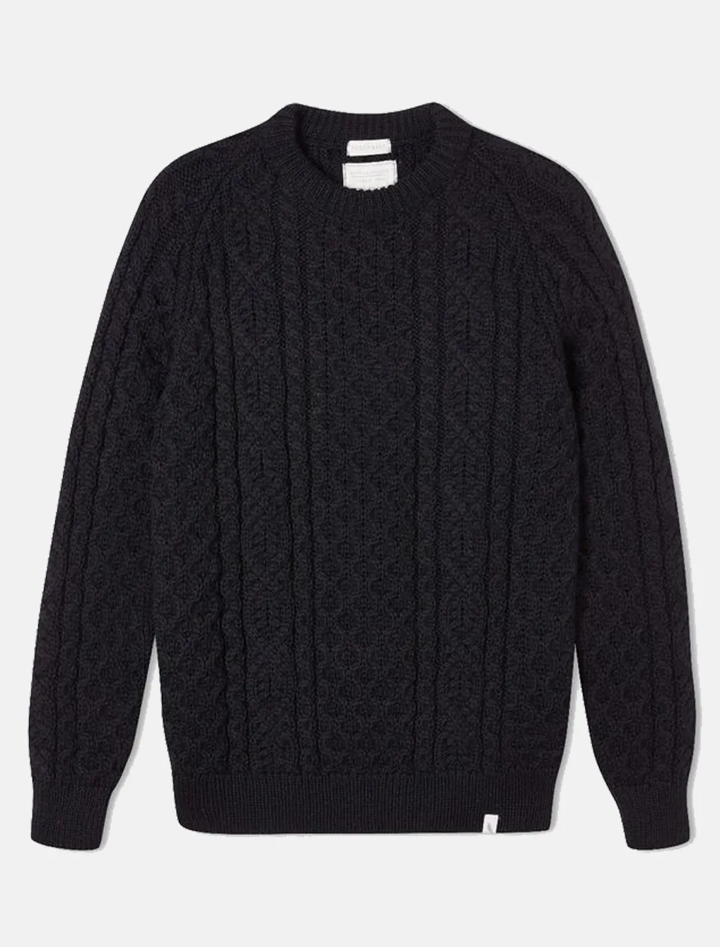 Peregrine Hudson Aran Jumper Navy