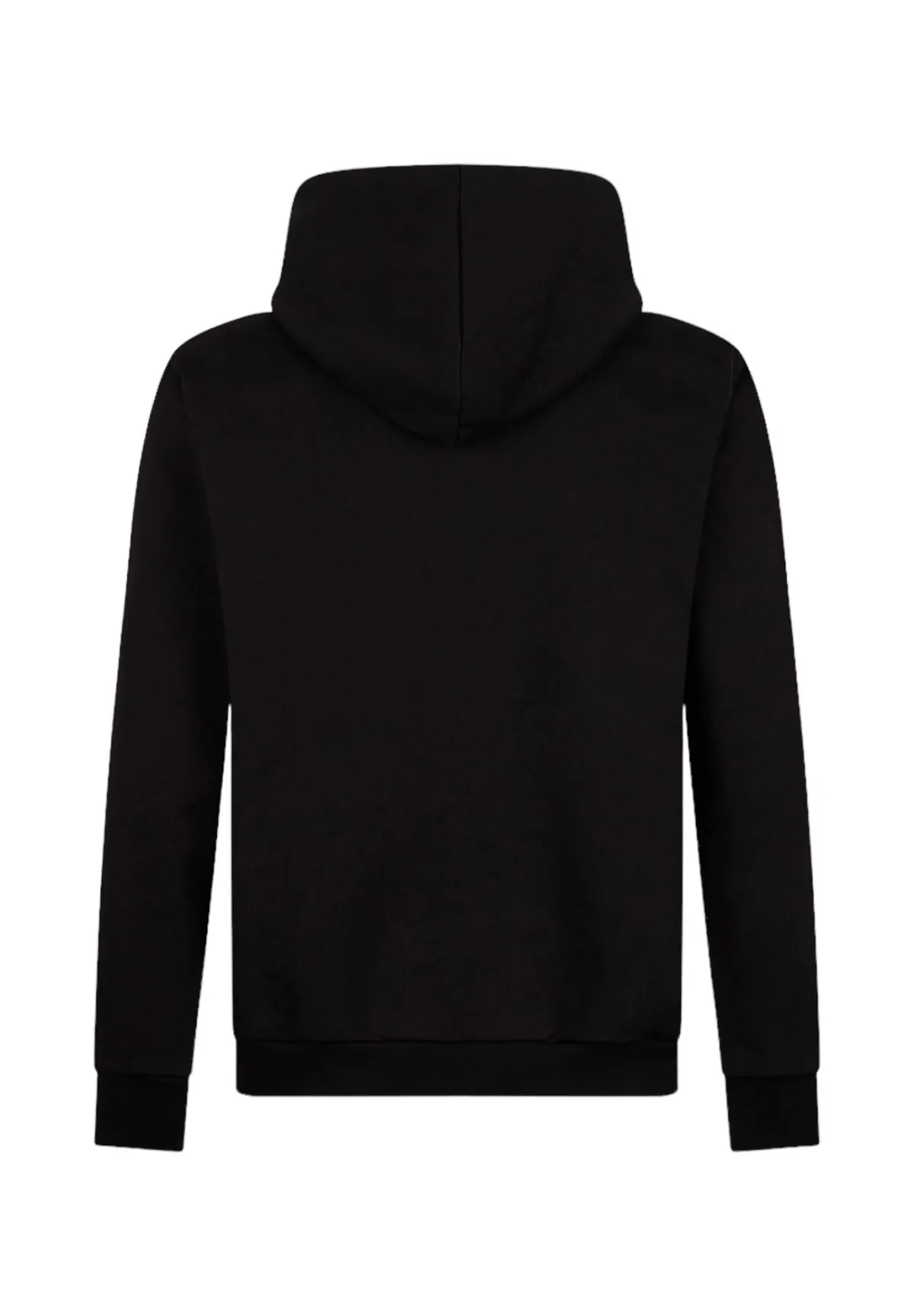 Phobia Uomo Felpa Pullover con Cappuccio PH00544-BLACK Nero