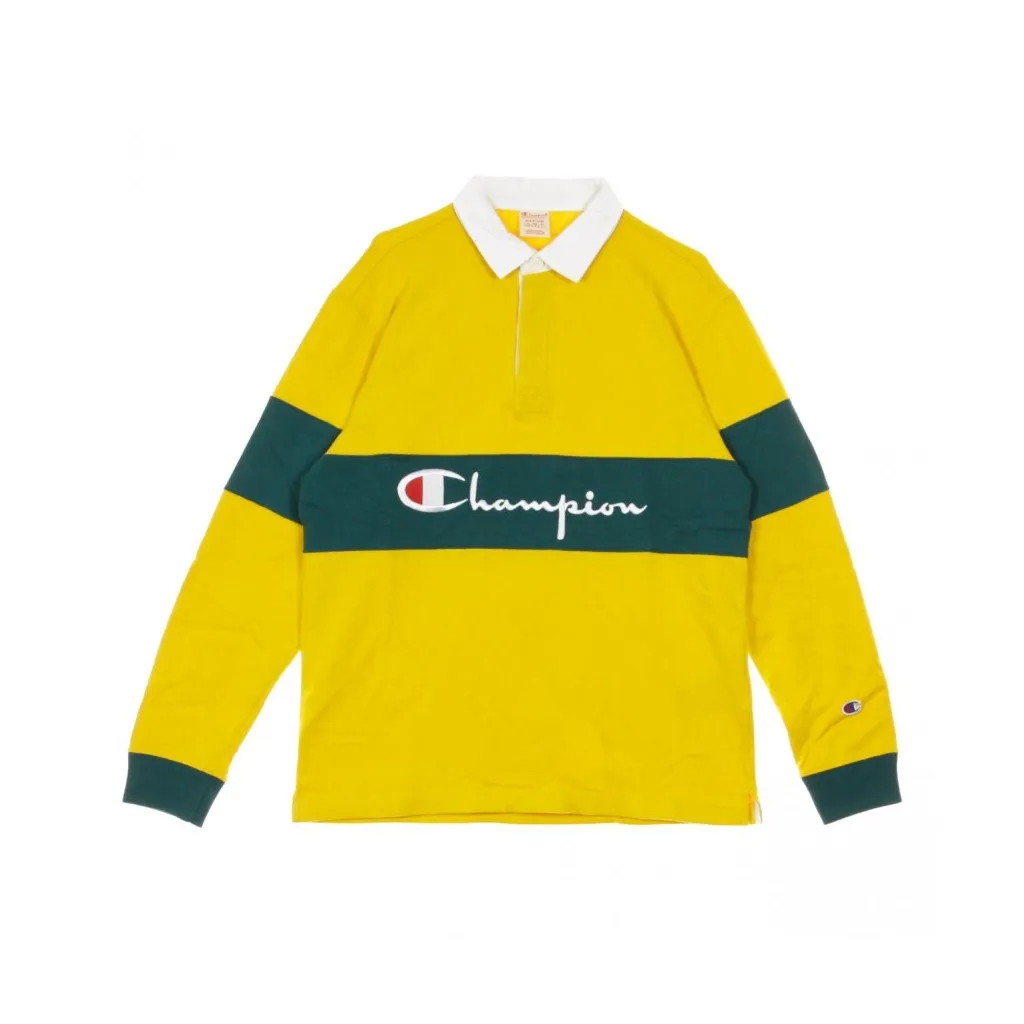 POLO MANICA LUNGA L/S POLO YELLOW/GREEN