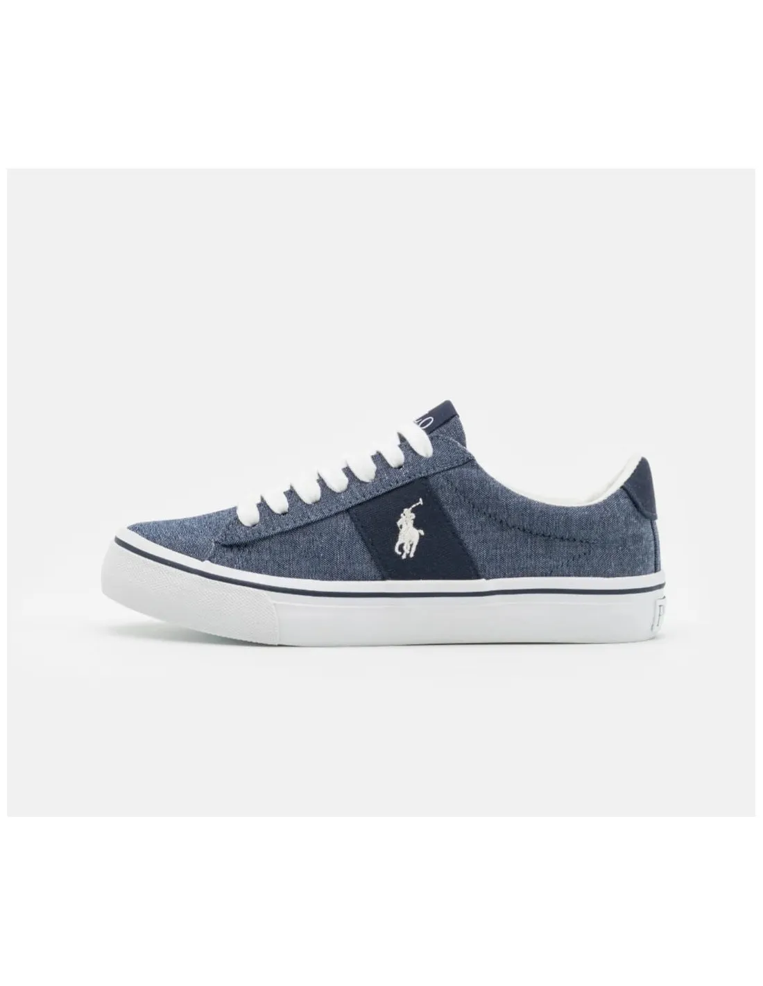 Polo Ralph Lauren children sneakers navy paper white  