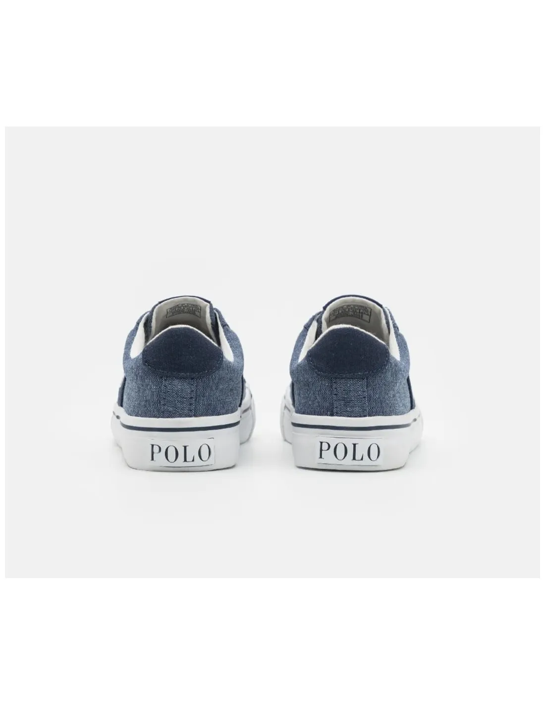 Polo Ralph Lauren children sneakers navy paper white  