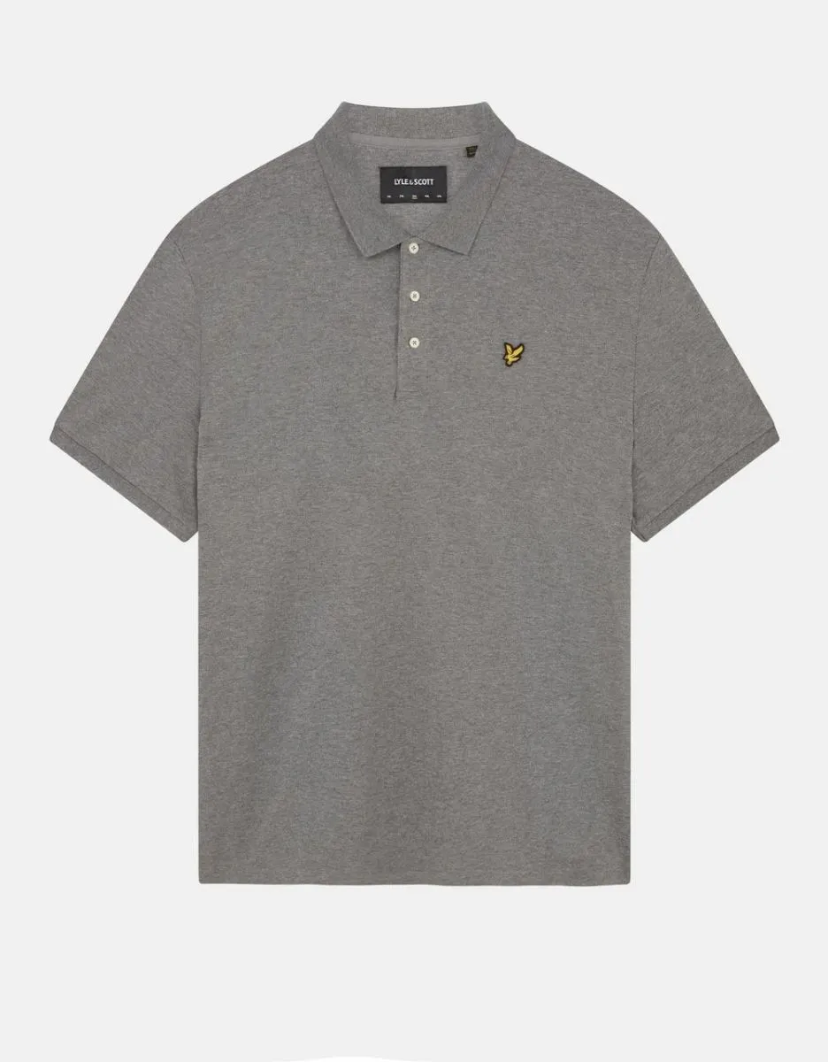 POLO Uomo LYLE & SCOTT 1874 SP400VOG POLO SHIRT T28 MI GREY MARL