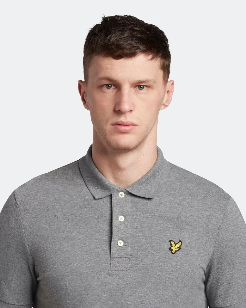 POLO Uomo LYLE & SCOTT 1874 SP400VOG POLO SHIRT T28 MI GREY MARL