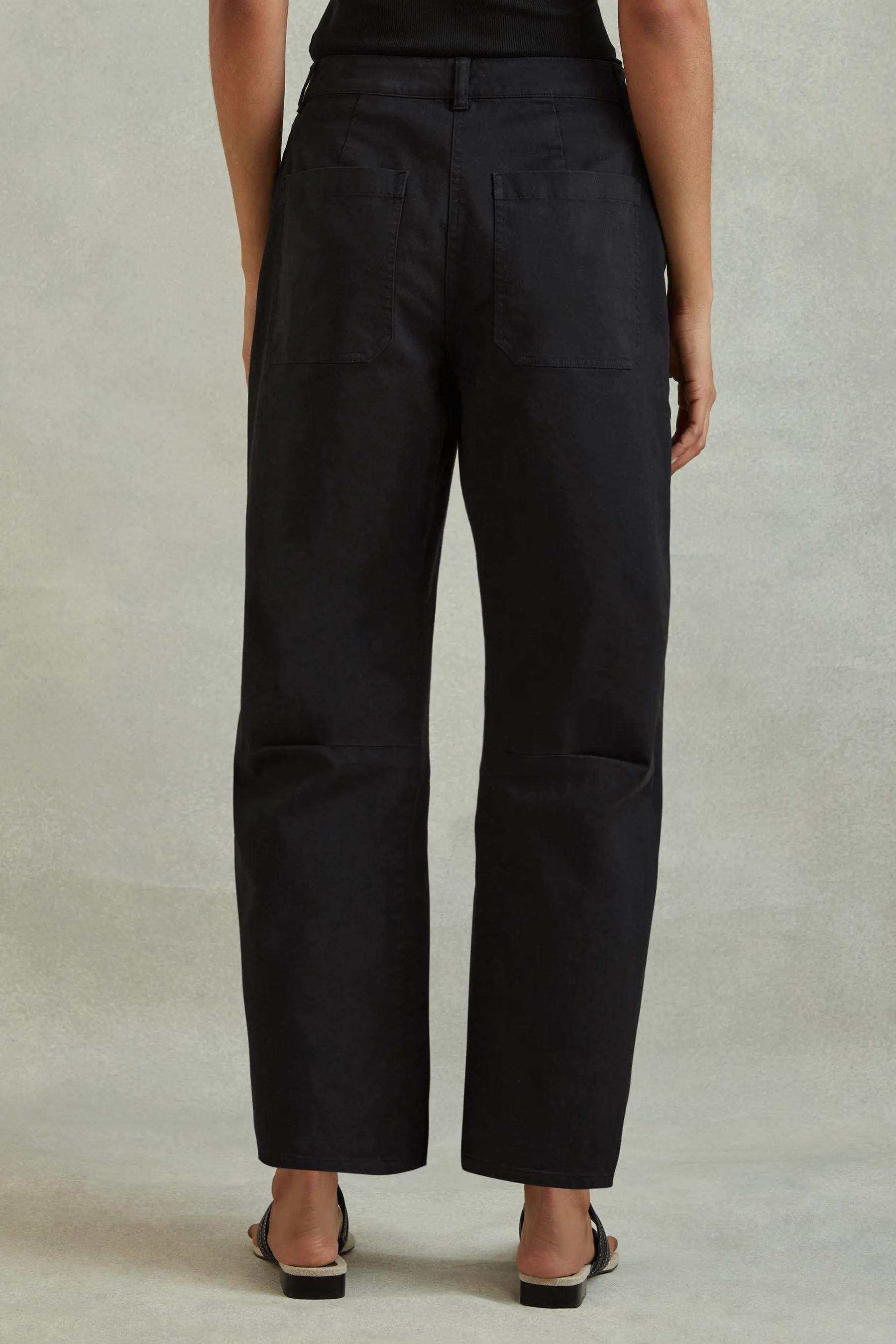 Reiss Nova - Pantaloni cilindrica Blend in cotone    