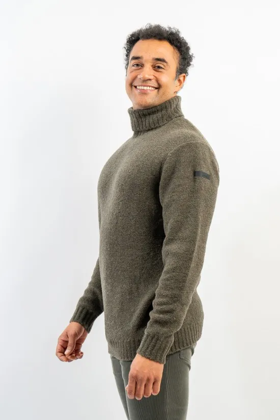 RRD BOUCLE TURTLENECK KNIT W23158