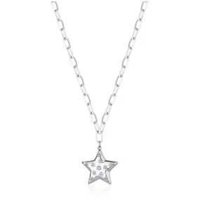 SAGAPO Collana donna pendente stella S'agapò Stellar