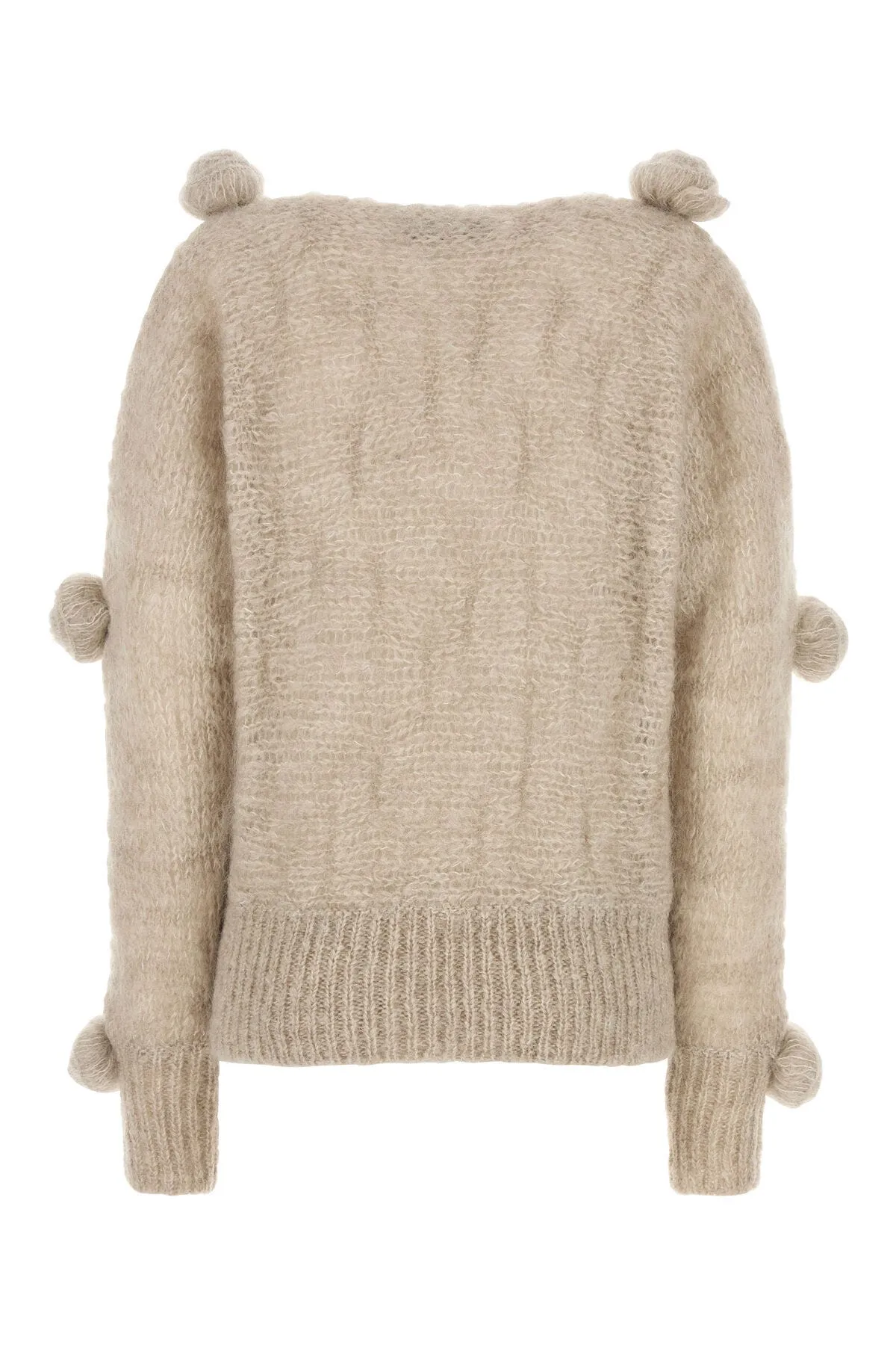 Sand mohair blend sweater    