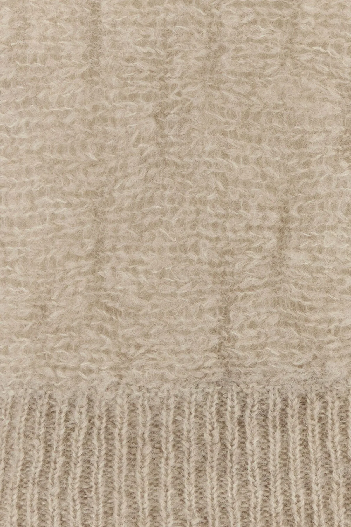 Sand mohair blend sweater    