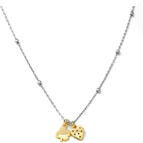 SARNIORO Collana in oro 9 Kt con piccoli charms 