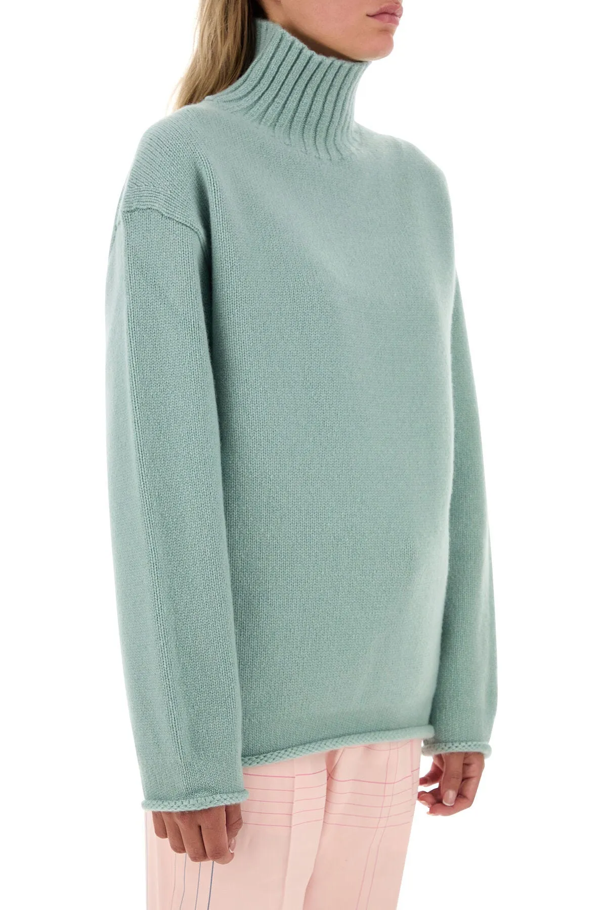 Sea green cashmere sweater    