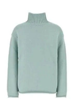 Sea green cashmere sweater    