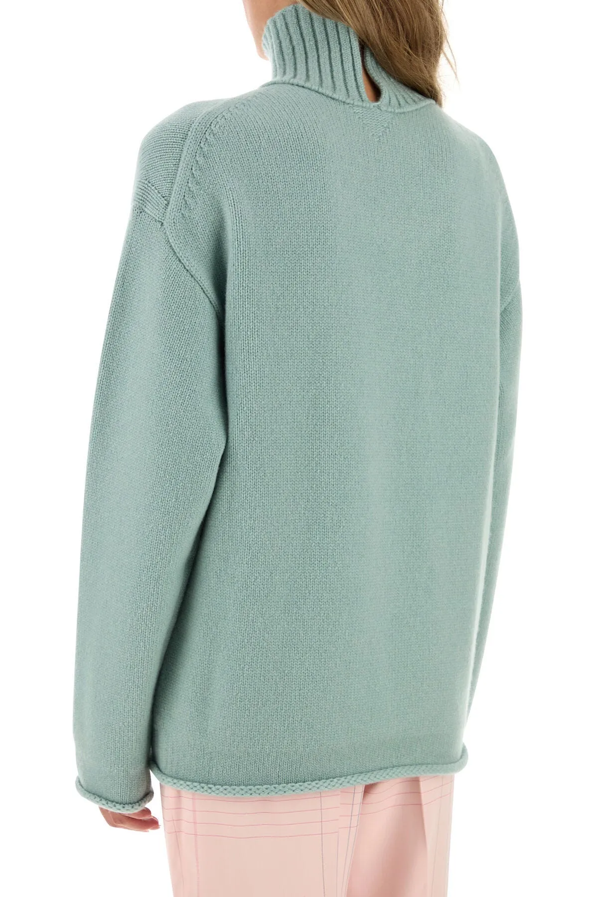 Sea green cashmere sweater    