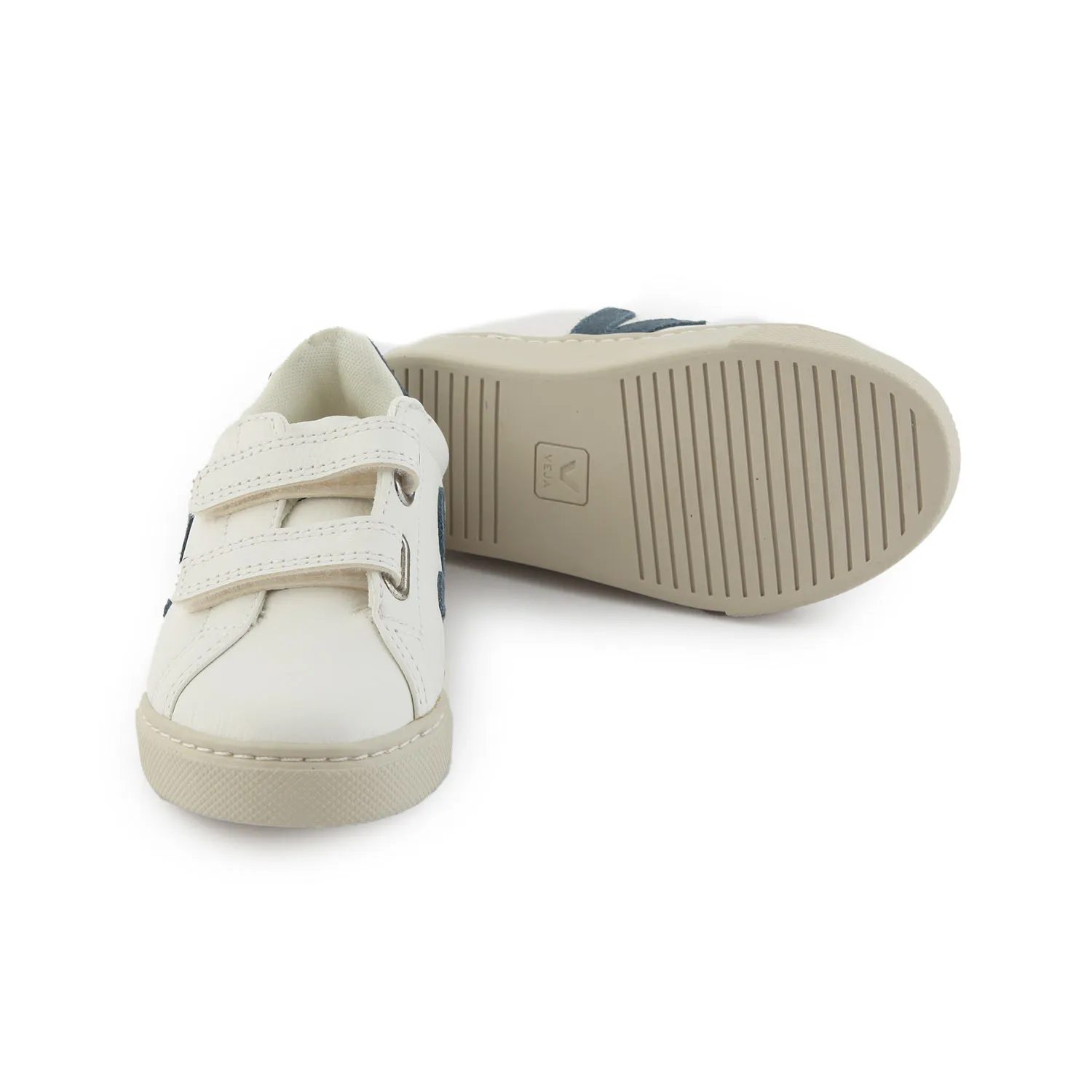 Sneaker Small Esplar Bianca E Blu Bimbo E Bimba