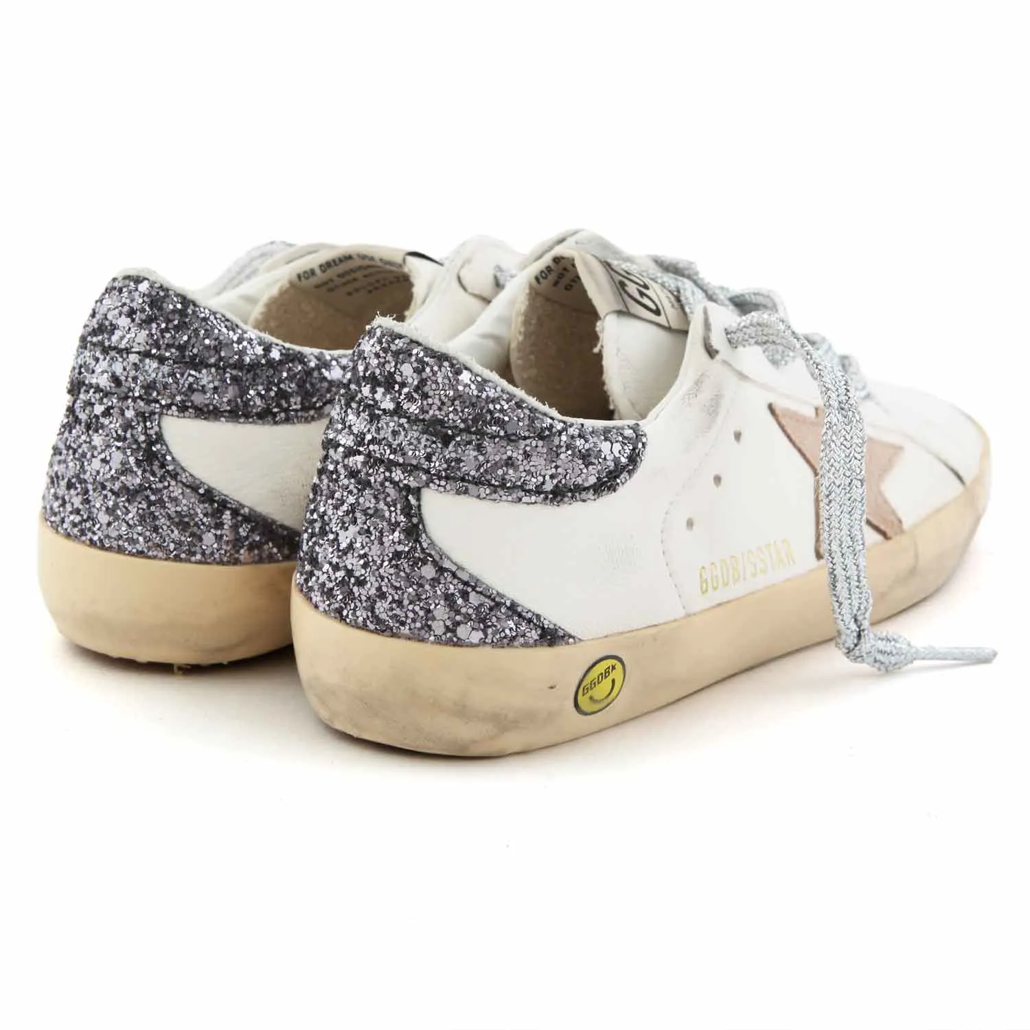 Sneaker Sstar Bianca E Glitter Stella Rosa Bambina