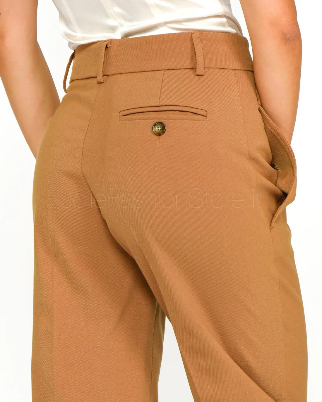 ---------------  ---------------  ---------------  ---------------  --------------Solo Tre Cigarette Pants Camel------