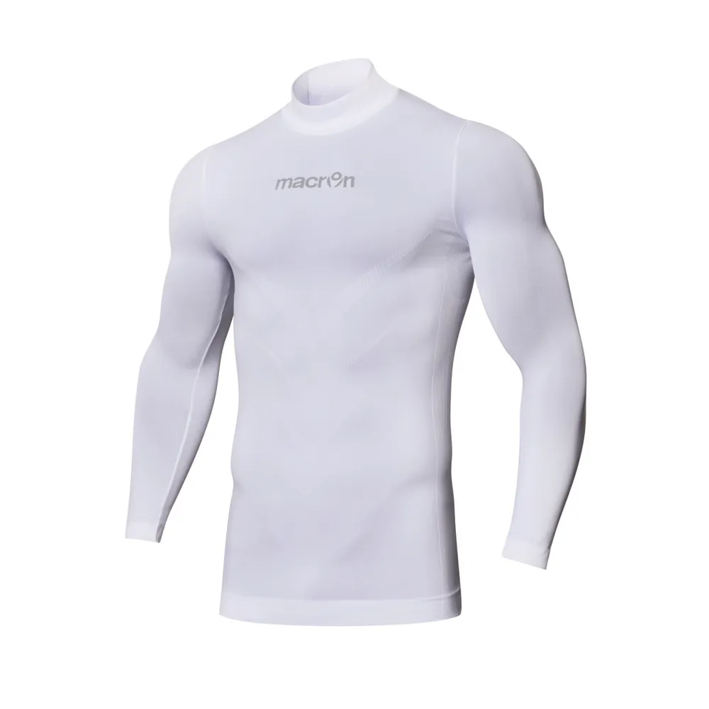 Sottomaglia Lupetto Macron Performance TurtleNeck Bianco