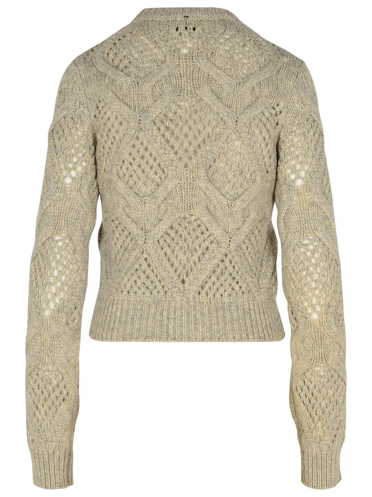 Sportmax Narvel Grey Wool Blend Sweater