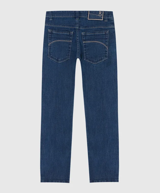 Stefano Ricci Jeans blu bambino YFT7201020B1AB