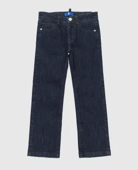 Stefano Ricci Jeans blu per bambini YUT7400030GF0003