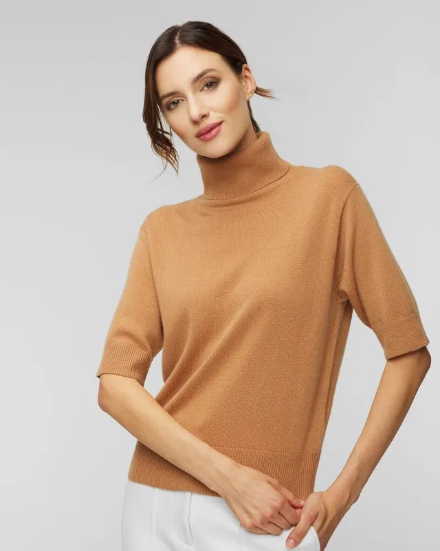 Sweter kaszmirowy damski Allude Turtleneck-sweater 11204-44