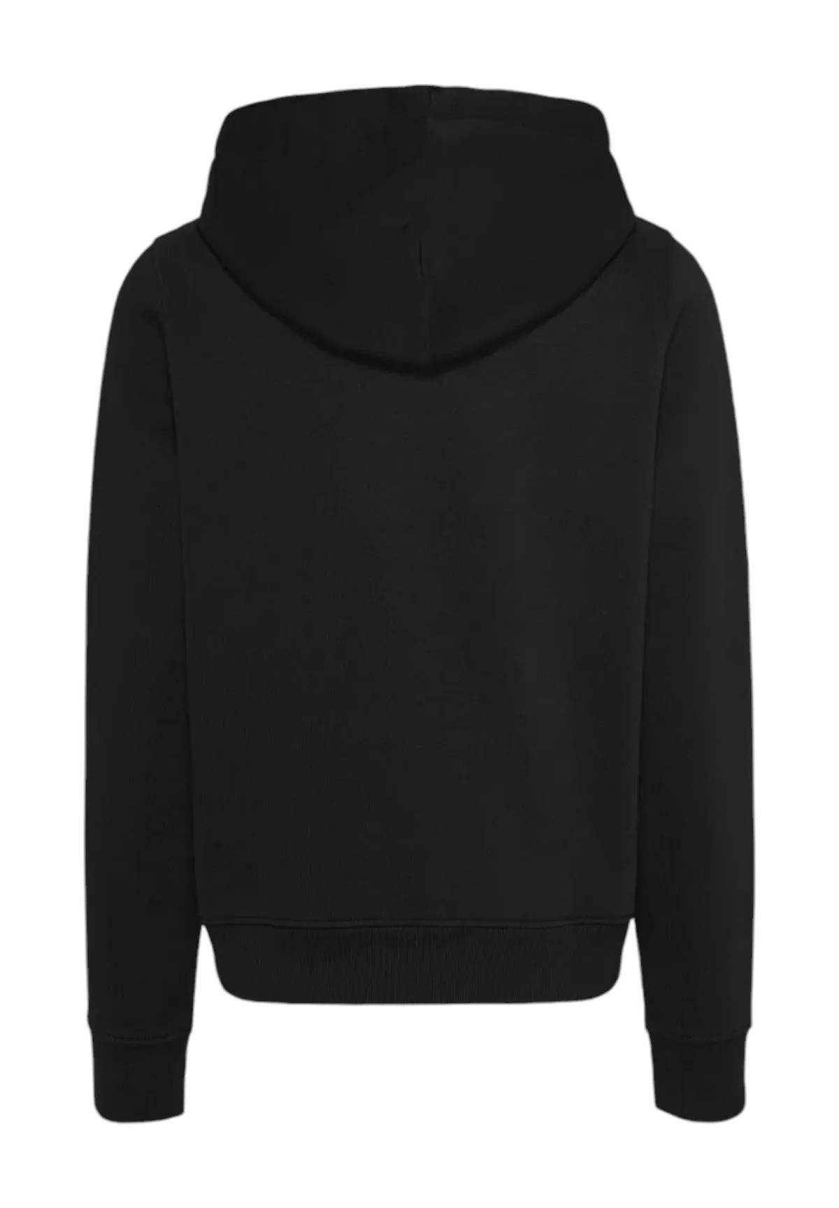 Tommy Jeans Donna Felpa Pullover con Cappuccio DW0DW17324-BDS Nero