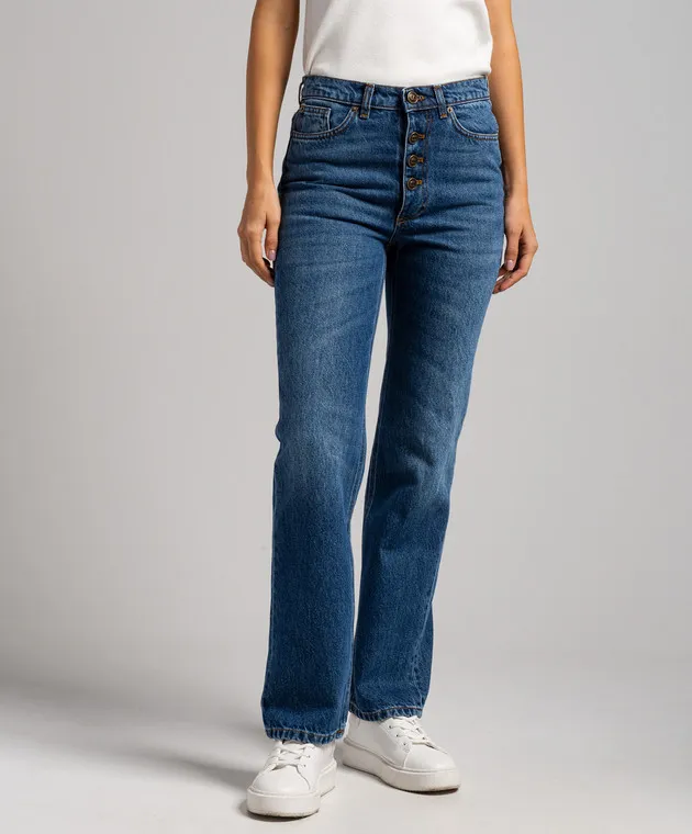 Twinset Blue jeans dall'effetto consumato 232TT2420