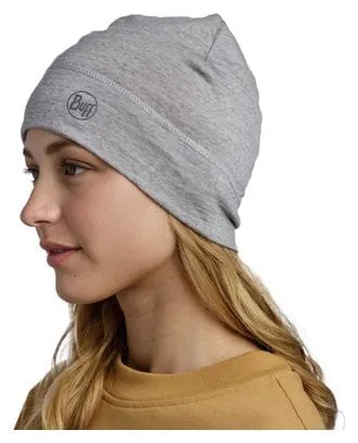 Unisex Buff Merino Lightweight Beanie Grey