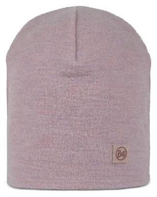 Unisex Buff Merino Wool Pink Beanie