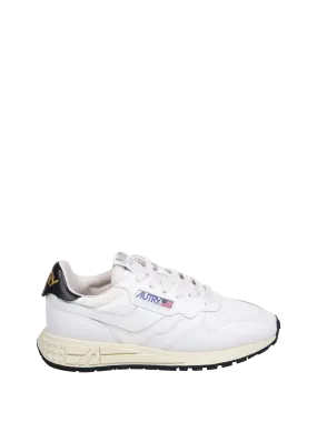 WOMAN AUTRY WHITE TEXILE SNEAKER