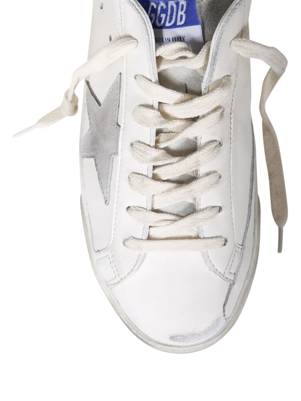 WOMAN GOLDEN GOOSE WHITE POLYURETHANE SNEAKER