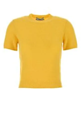 Yellow cashmere sweater    